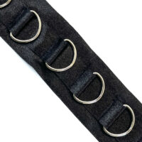 Passamaneria in raso con passanti cod. 942210000 <BR> 5 MT